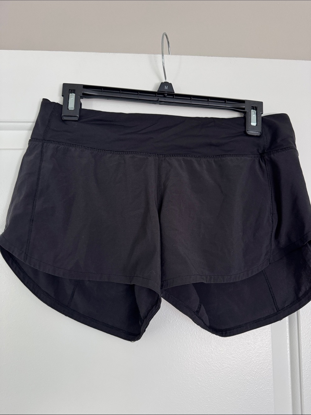 lululemon athletica Black Women's Running Shorts